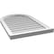 Ekena Millwork Round Top Surface Mount PVC Gable Vent w/ 2"W x 2"P Brickmould Sill Frame, 22"W x 34"H GVPRT22X3403SN - alternate 4